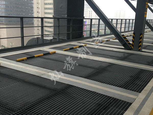新疆停车场钢格栅板案例图片2