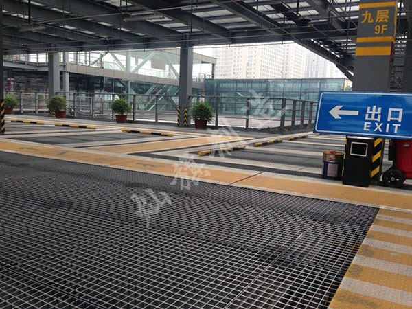 湖北停车场钢格栅板图片2
